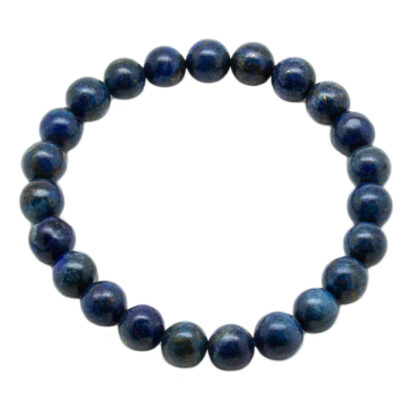 Lapis Lazuli Bead Bracelet (8mm)