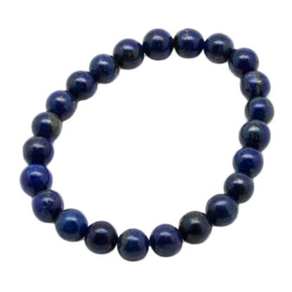 Lapis Lazuli Bead Bracelet (8mm) - Image 2