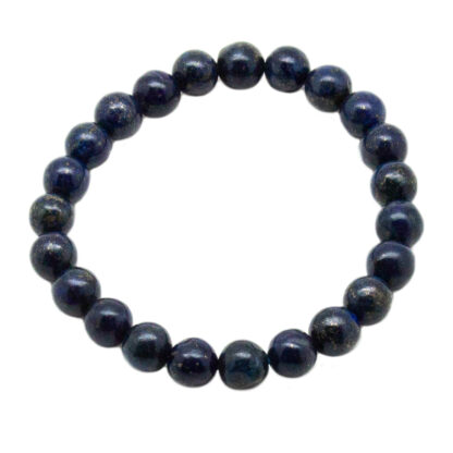 Lapis Lazuli Bead Bracelet (8mm) - Image 3