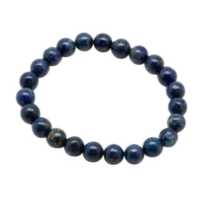 Lapis Lazuli Bead Bracelet (8mm) - Image 4