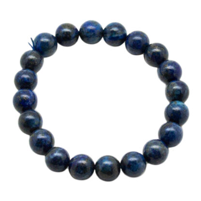 Lapis Lazuli Bead Bracelet (10mm)