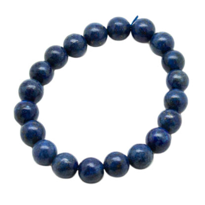 Lapis Lazuli Bead Bracelet (10mm) - Image 3