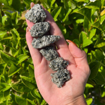 Pyrite Rough Crystal-1-1.5" - Image 5