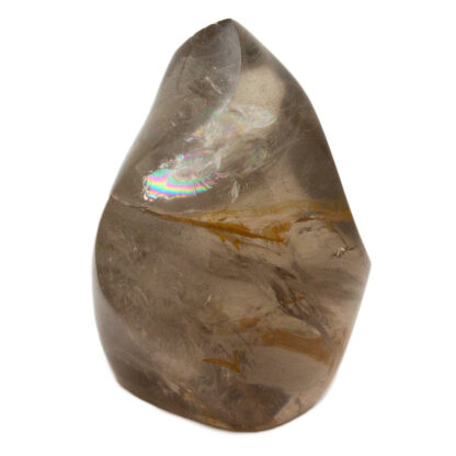 Smoky Quartz Flame with Rainbow