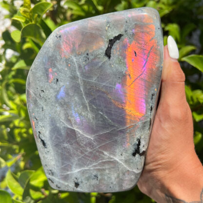 Labradorite Freeform with Orange/Purple Flash (3 lb 6oz)