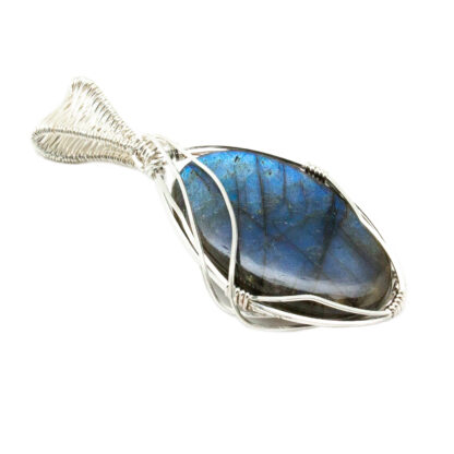 "Heavenly Azure" Labradorite Pendant - Image 4