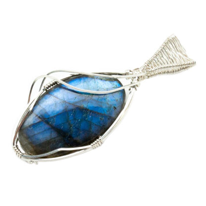 "Heavenly Azure" Labradorite Pendant - Image 3