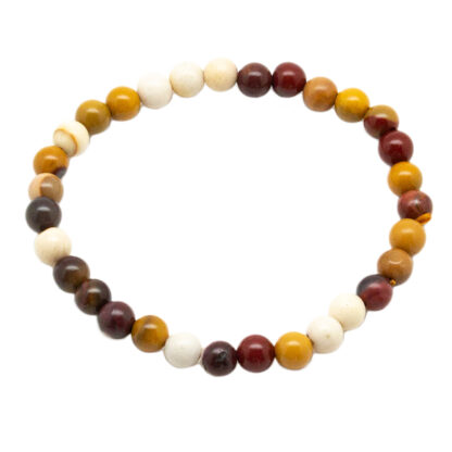 Mookaite Bead Bracelet (6mm)