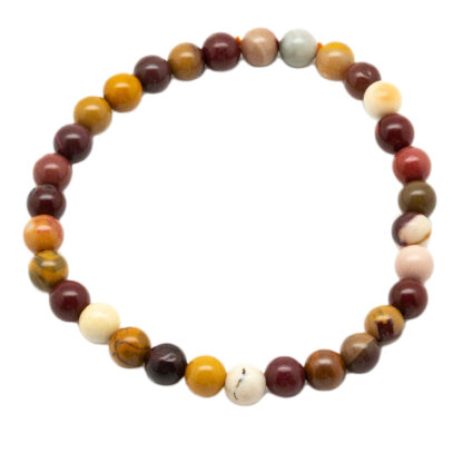 Mookaite Bead Bracelet (6mm) - Image 3