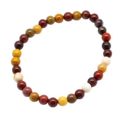 Mookaite Bead Bracelet (6mm) - Image 4