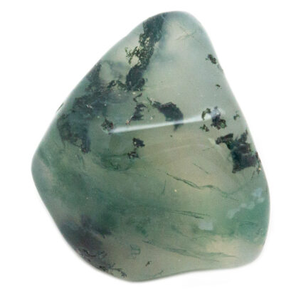 Moss Agate Tumbled Stone (20-30mm) - Image 2