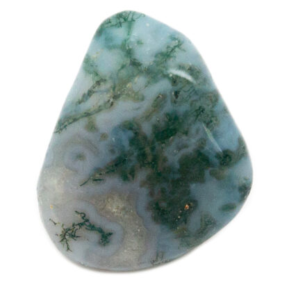 Moss Agate Tumbled Stone (20-30mm) - Image 4