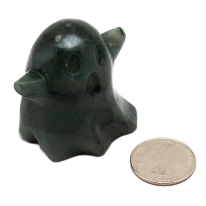 African Bloodstone Ghost Carving - Image 4