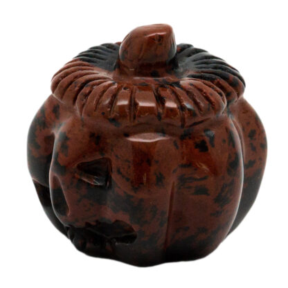 Mahogany Obsidian Pumpkin Carving-1.5" - Image 2