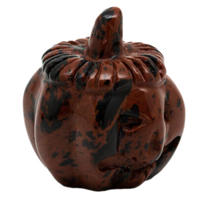 Mahogany Obsidian Pumpkin Carving-1.5" - Image 3