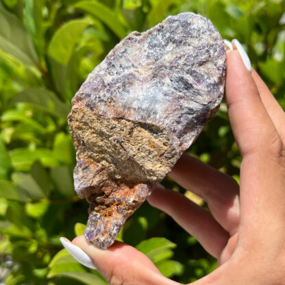 Chevron Amethyst Rough-4" - Image 3