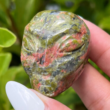 Unakite Alien Head - Image 6