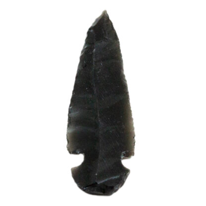 Black Obsidian Arrowhead Carving-2"