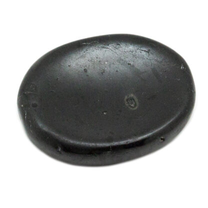 Black Tourmaline Worry Stone-40mm - Image 3