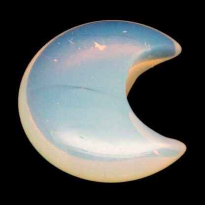 Opalite Moon Carving(30mm)