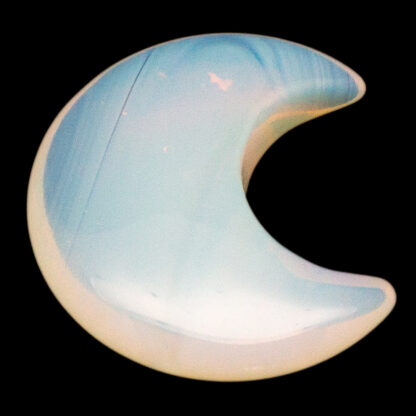 Opalite Moon Carving(30mm) - Image 2