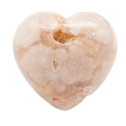 Flower Agate Heart (25-30mm) - Image 2