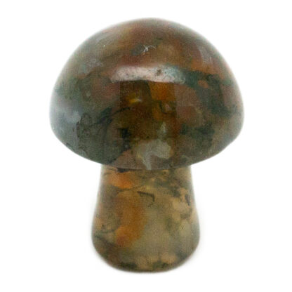 Moss Agate Tiny Mushroom