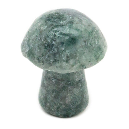 Moss Agate Tiny Mushroom - Image 2