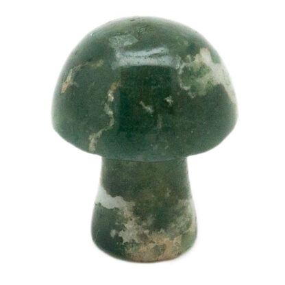 Moss Agate Tiny Mushroom - Image 4