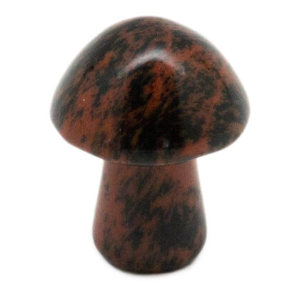 Mahogany Obsidian Tiny Mushroom - Image 2