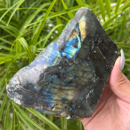 Labradorite Partially Polished Display Piece - Image 5