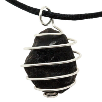 Black Obsidian Vortex Pendant (1-1.5") - Image 4