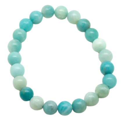 Amazonite Bead Bracelet (8mm) - Image 2