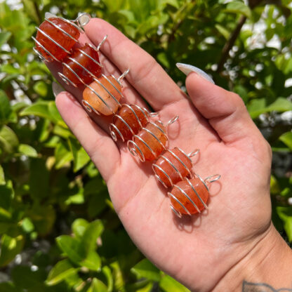 Carnelian Vortex Pendant - Image 5