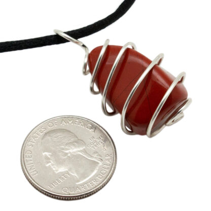 Red Jasper Vortex Pendant - Image 3