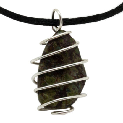 Dragon Blood Jasper Vortex Pendant