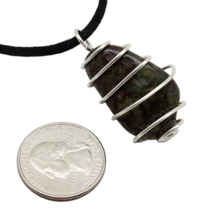 Dragon Blood Jasper Vortex Pendant - Image 3