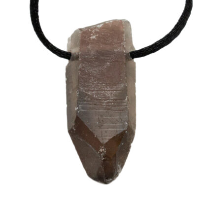 Smoky Quartz Rough Point Pendant (1.5")