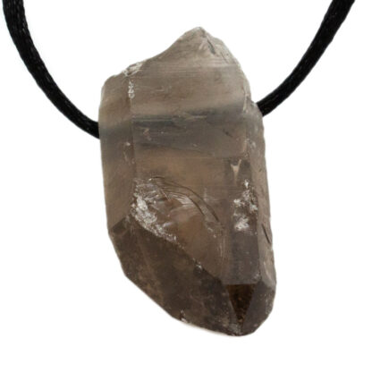 Smoky Quartz Rough Point Pendant (1.5") - Image 2