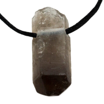 Smoky Quartz Rough Point Pendant (1.5") - Image 3