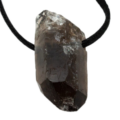 Smoky Quartz Rough Point Pendant (1.5") - Image 5