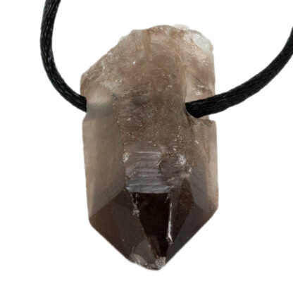 Smoky Quartz Rough Point Pendant (1.5") - Image 6