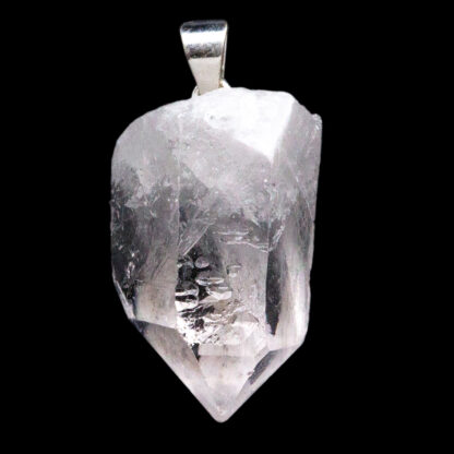 Clear Quartz Rough Point Pendant  (1-1.5”)