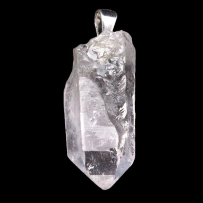 Clear Quartz Rough Point Pendant  (1-1.5”) - Image 2