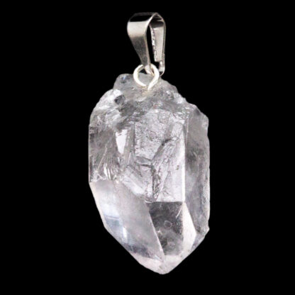 Clear Quartz Rough Point Pendant  (1-1.5”) - Image 3