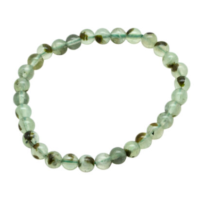 Prehnite Bead Bracelet (6mm) - Image 2