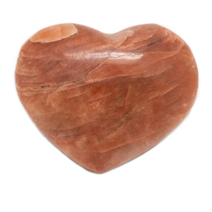 Peach Moonstone Heart (20-30mm) - Image 4