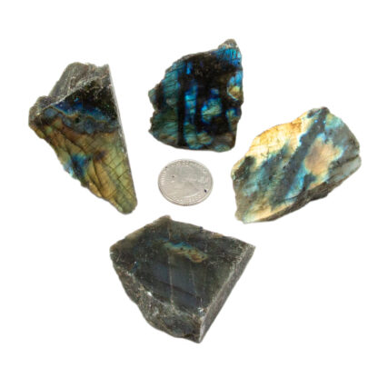 Labradorite Partially Polished Slab (2-3") - Image 6