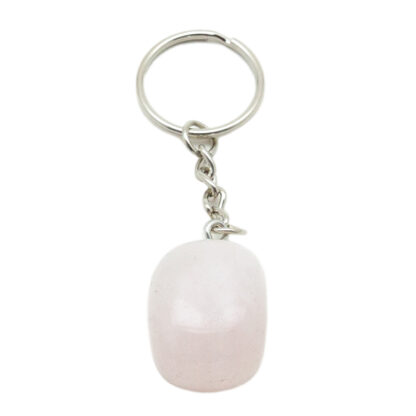 Rose Quartz Keychain