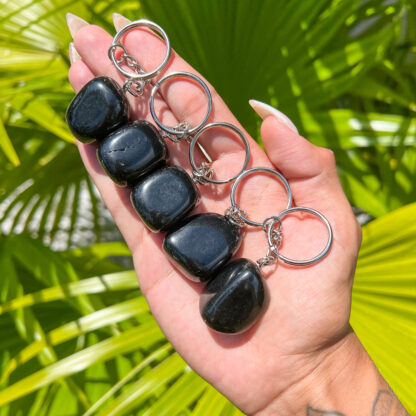 Black Obsidian Keychain - Image 4